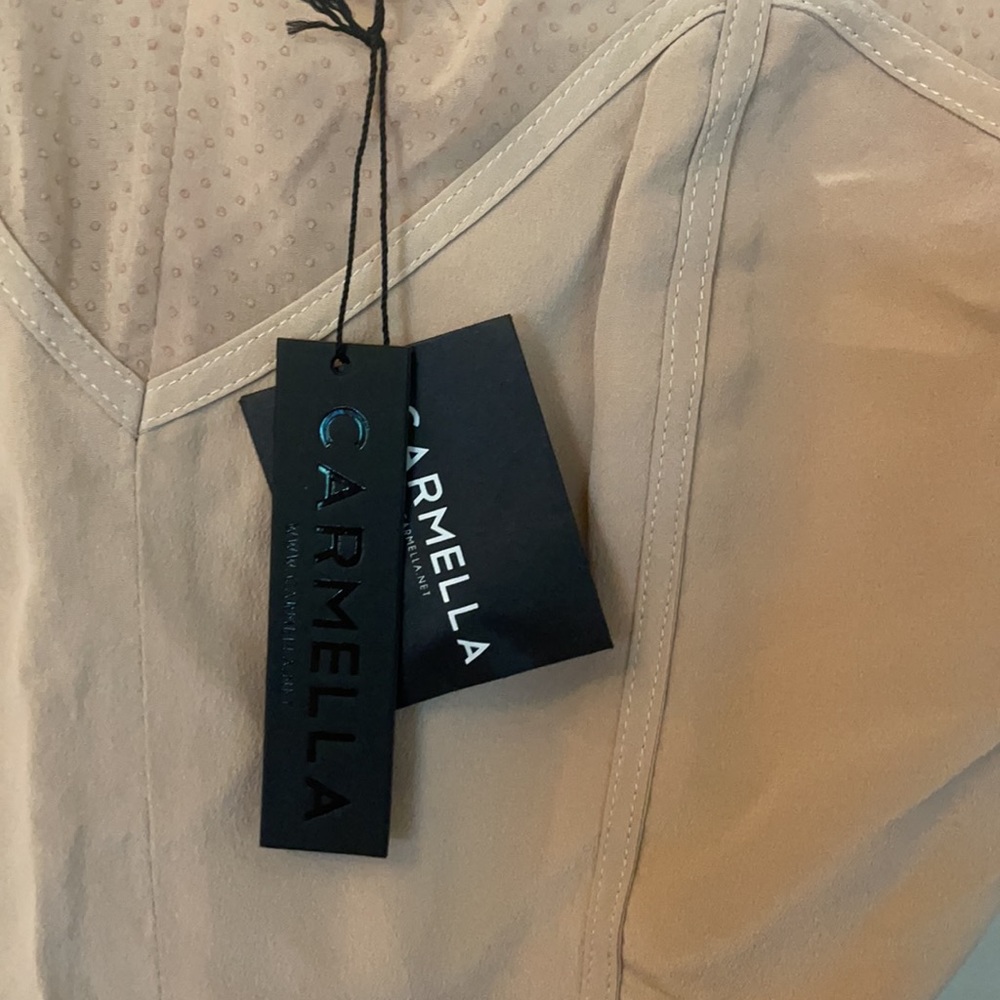 NWT Carmella X Revolve Silk Dress - Picture 8 of 9